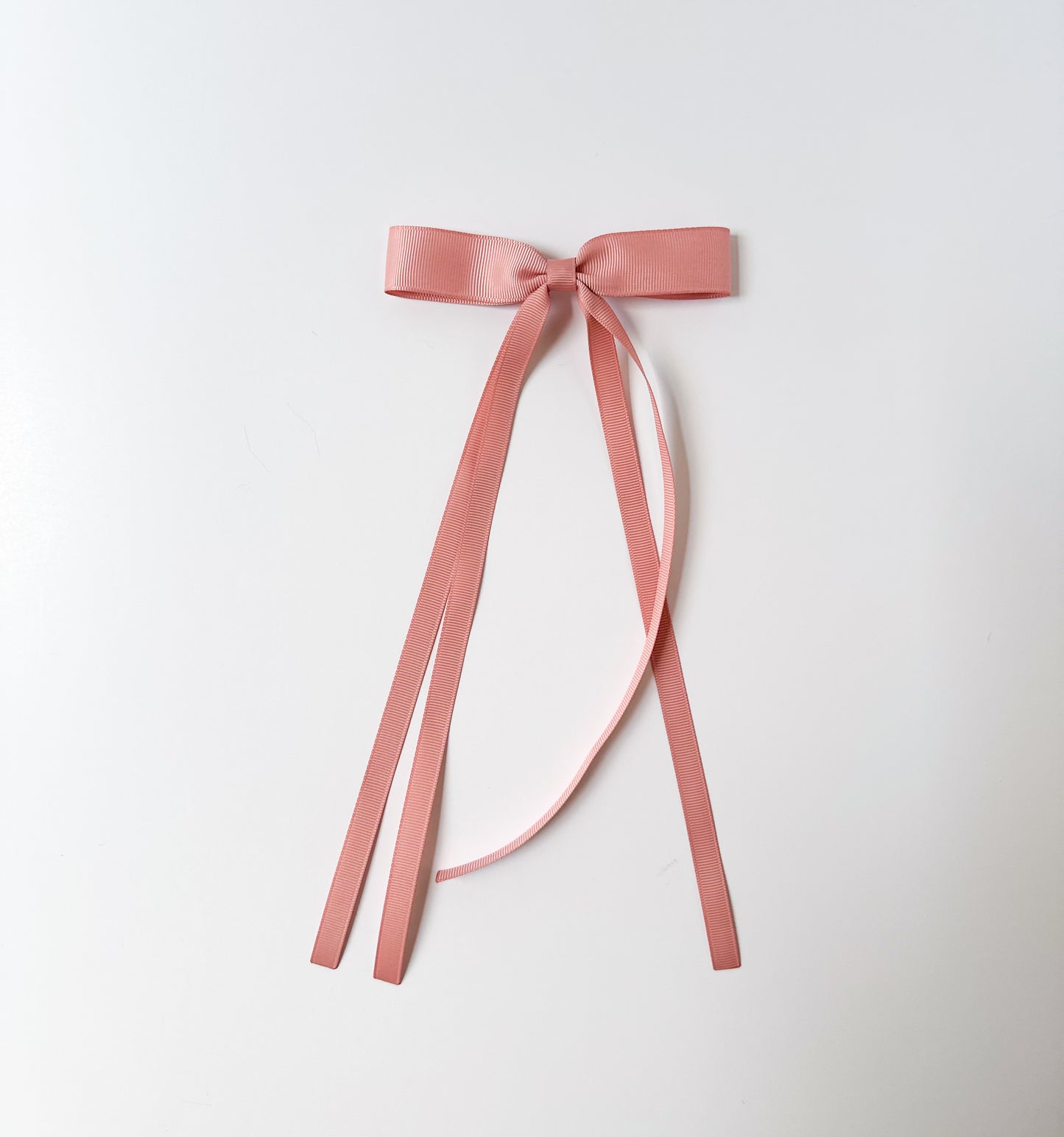 Rose Gold Pink Small grosgrain multi ribbon bows