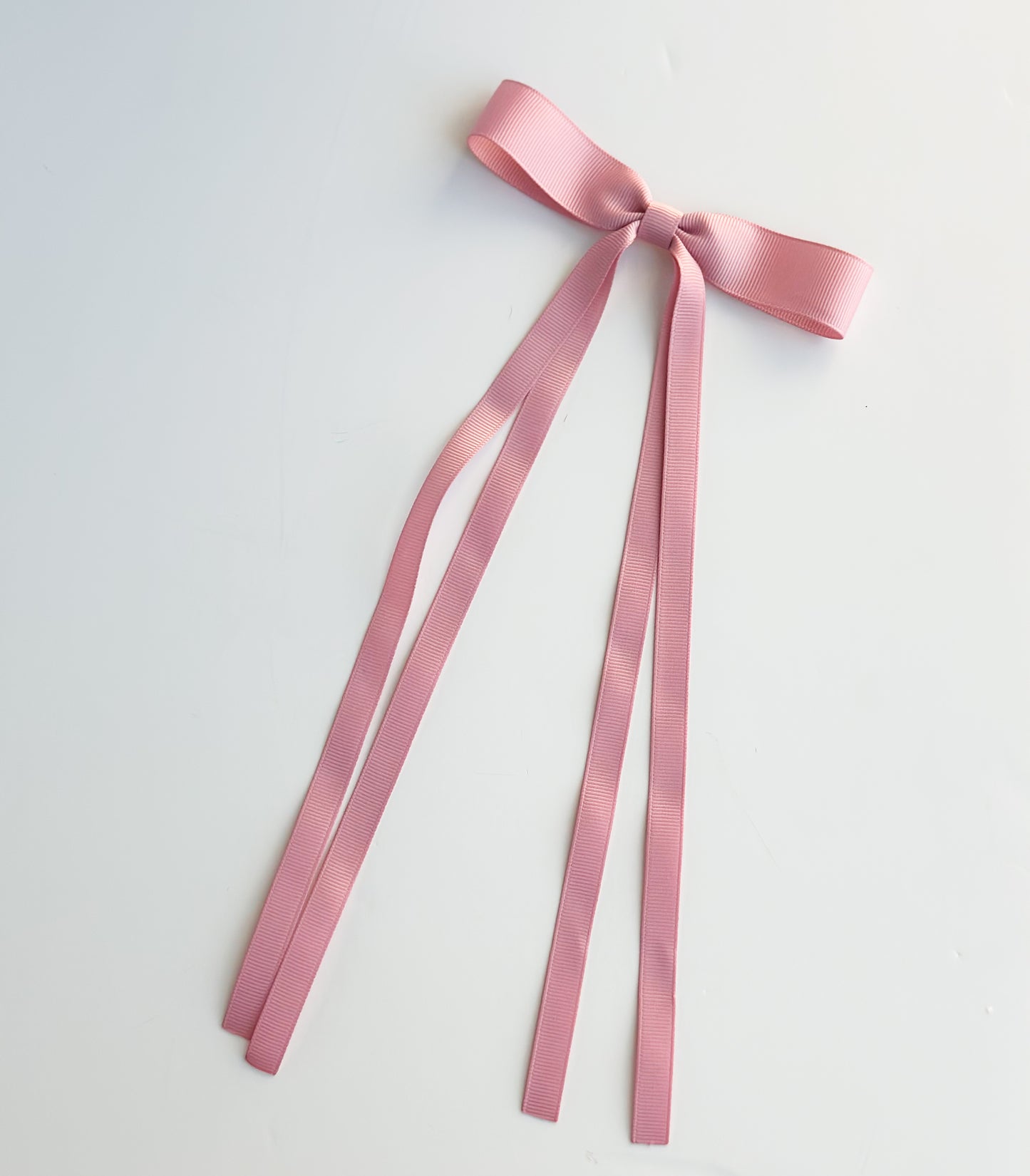 Dusty Rose Small grosgrain multi ribbon bows