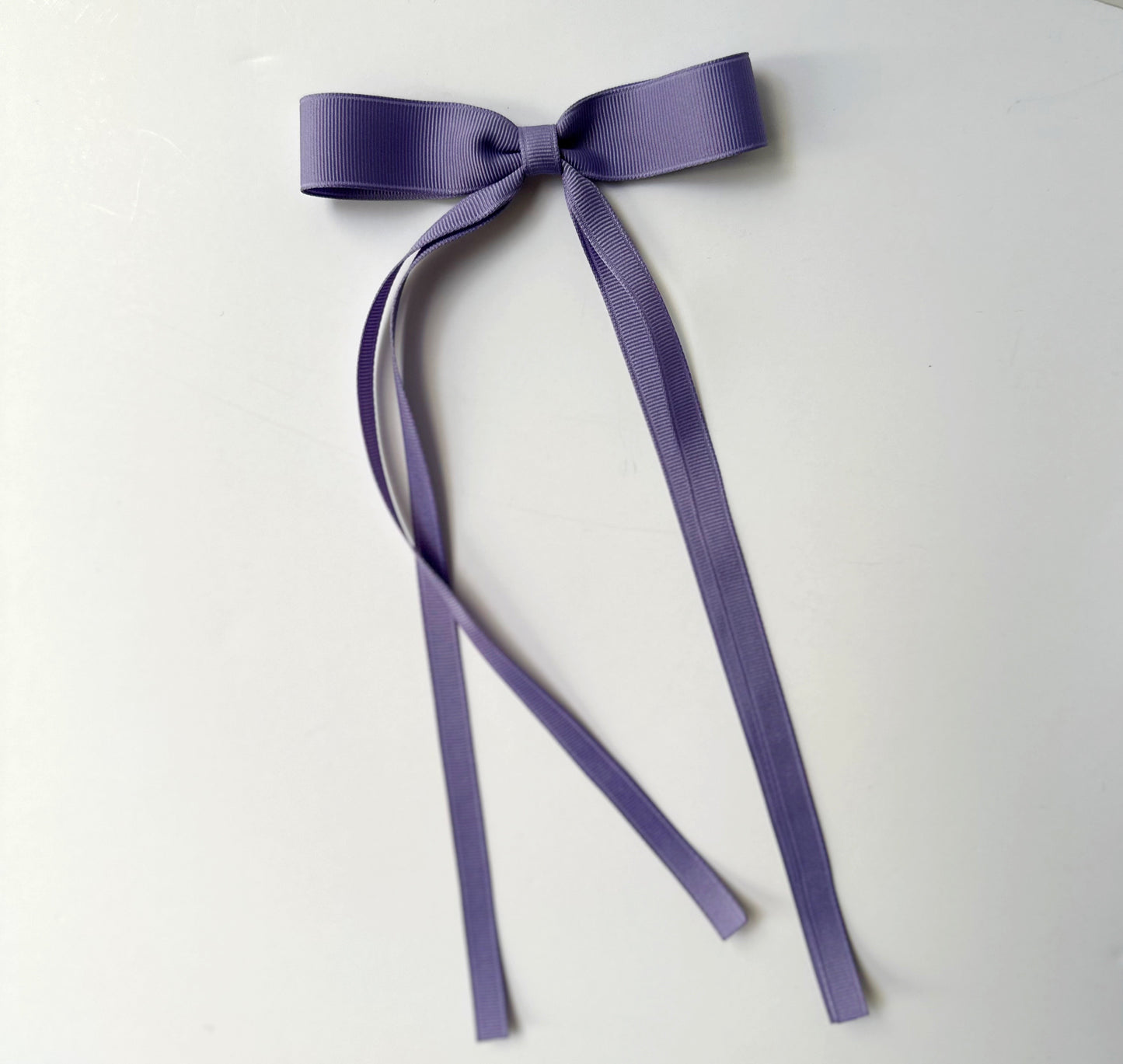 Vintage purple Small grosgrain multi ribbon bows