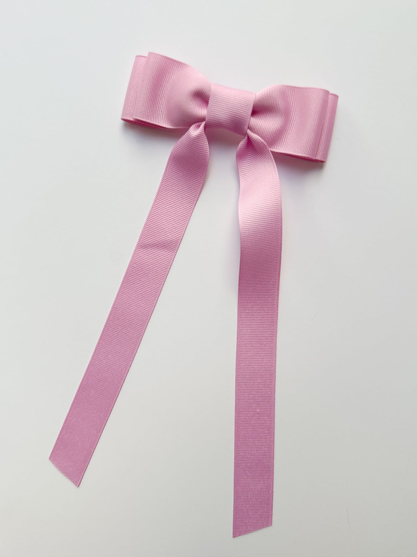 Wild Orchid solid grosgrain ribbon bows