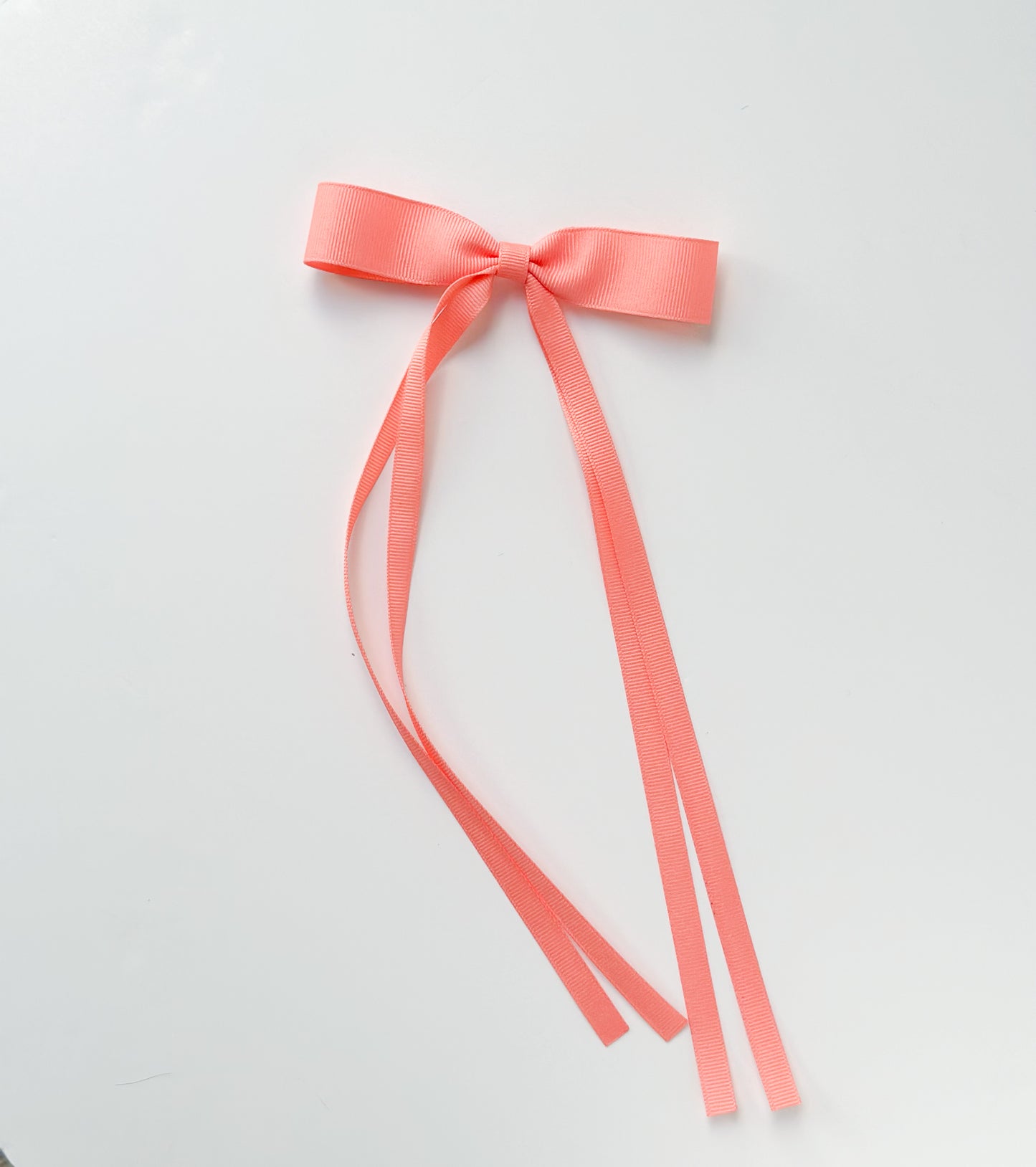 Coral Small grosgrain multi ribbon bows