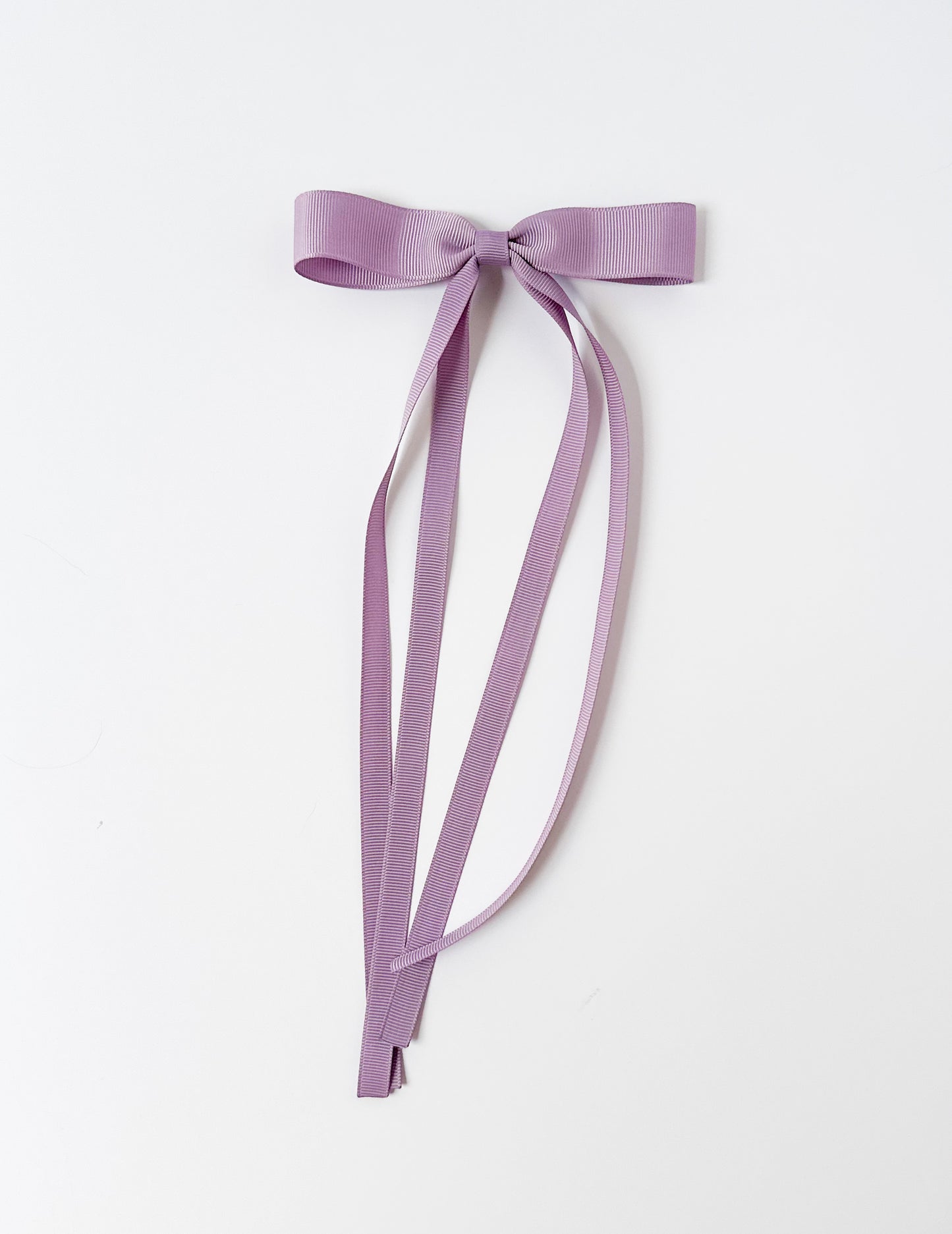 Dusty Lilac Small grosgrain multi ribbon bows