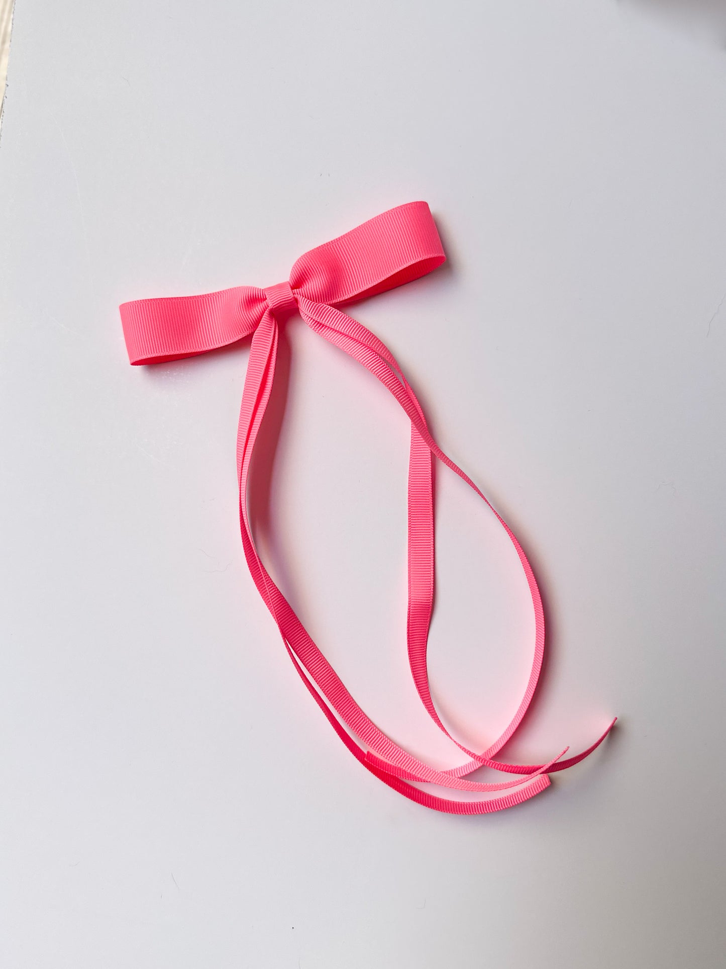 Pink sorbet Small grosgrain multi ribbon bows