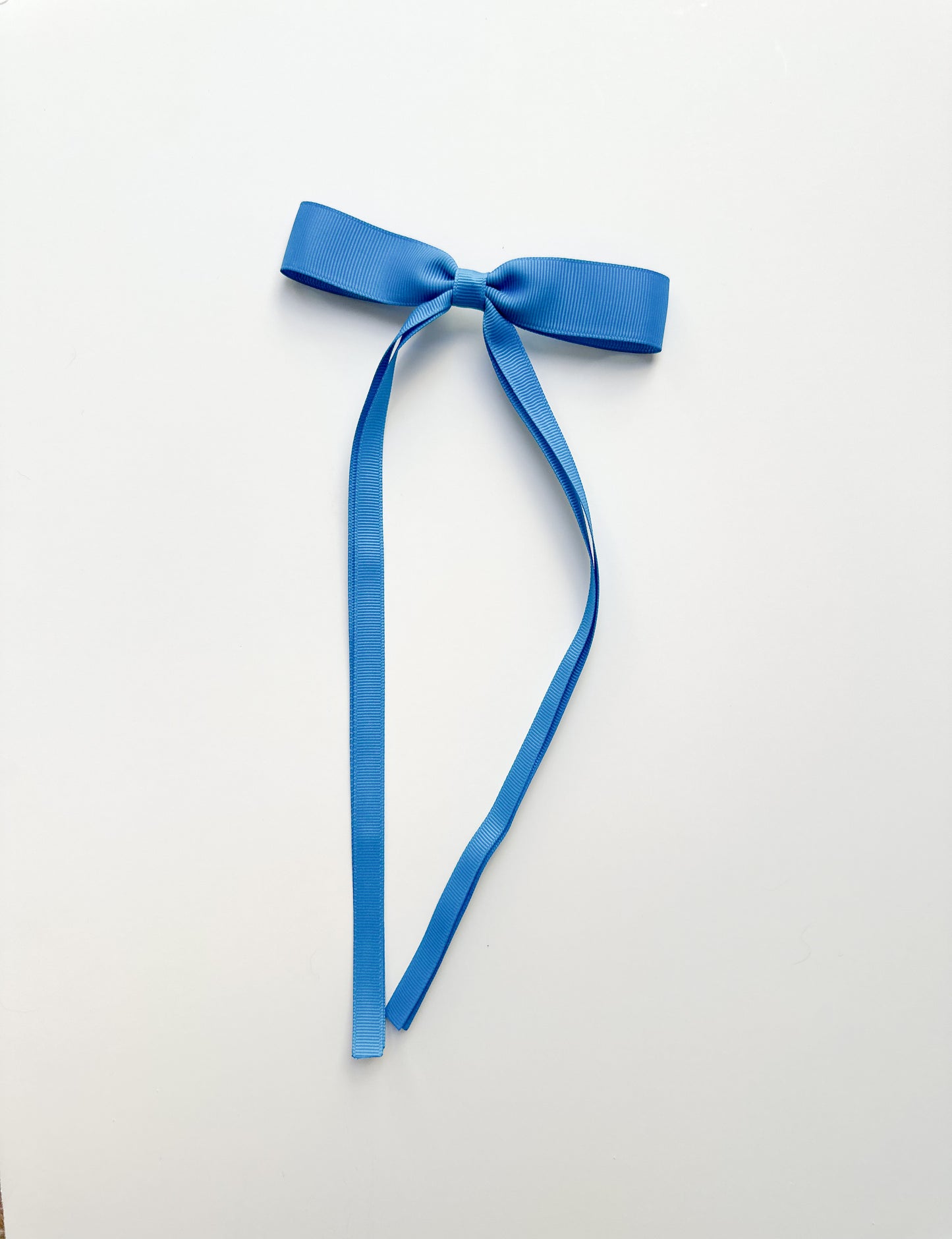 Aegean Blue Small grosgrain multi ribbon bows