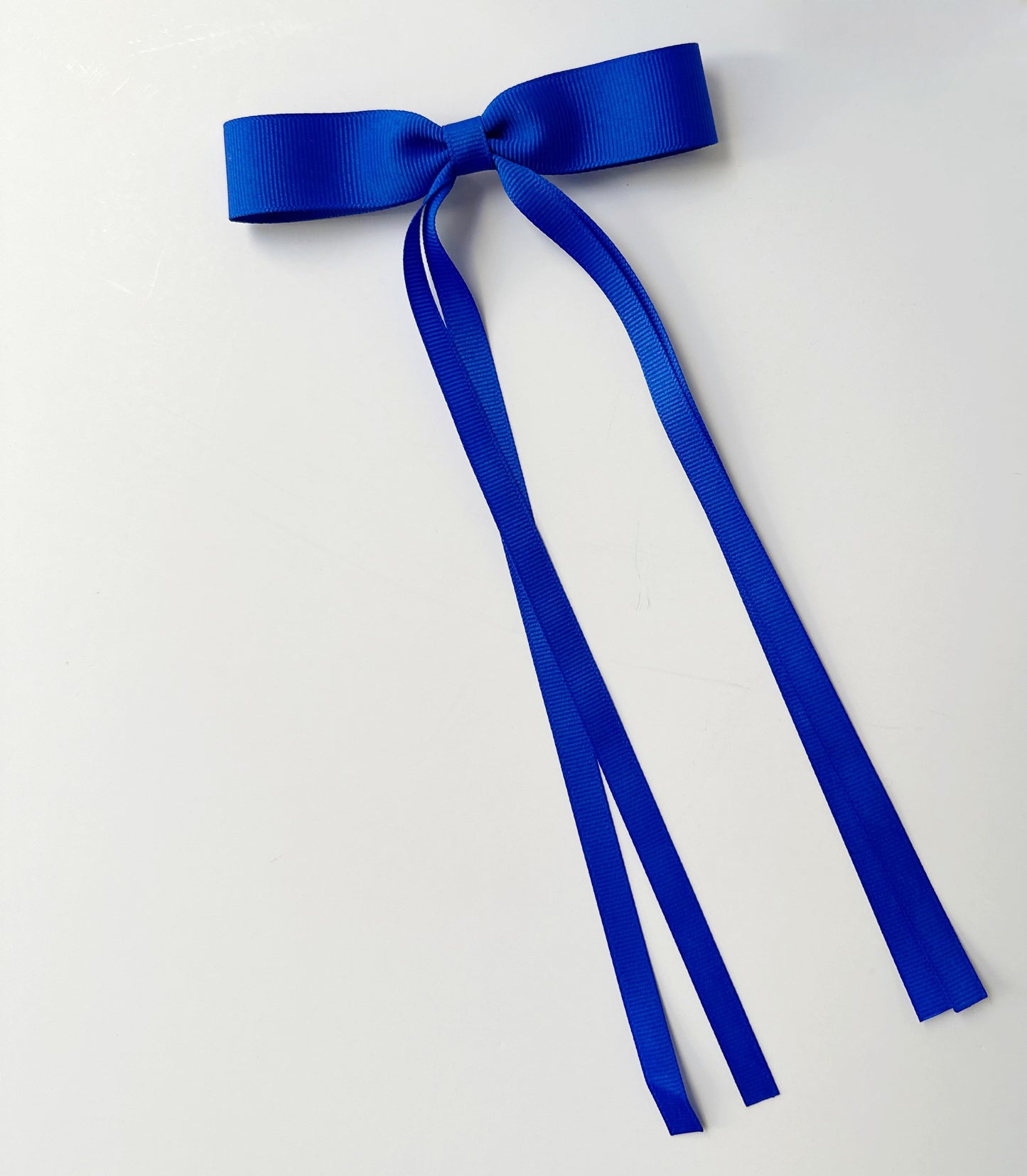 Electric Blue Small grosgrain multi ribbon bows