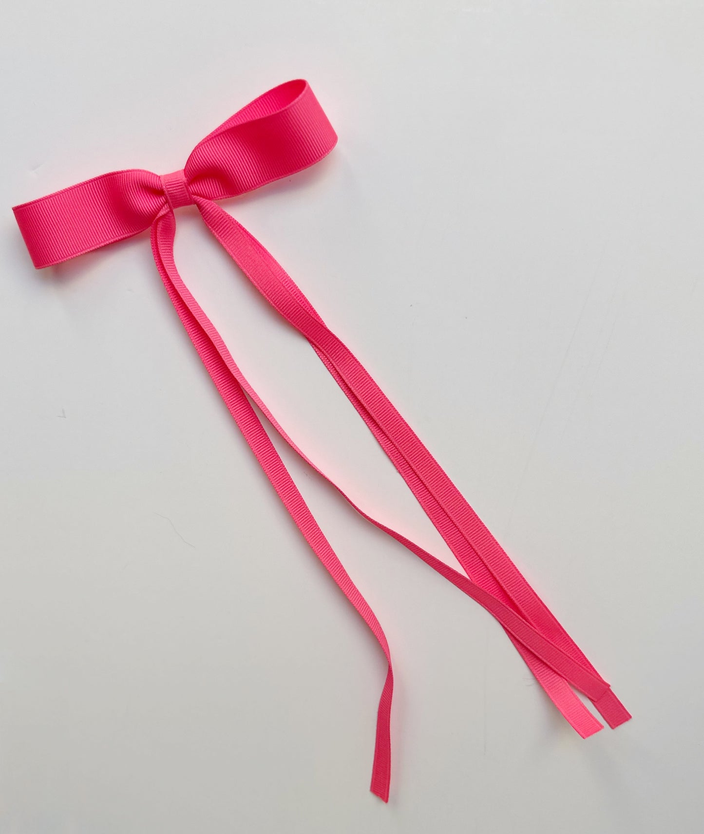 Hot pink Small grosgrain multi ribbon bows