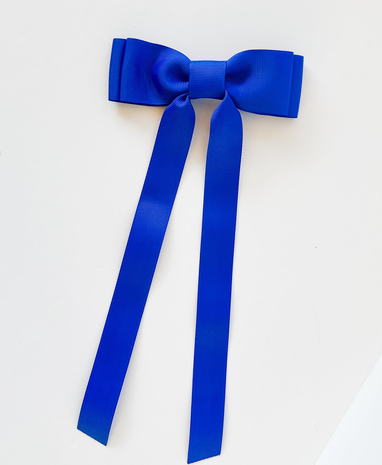 Royal Blue HB solid grosgrain ribbon bows