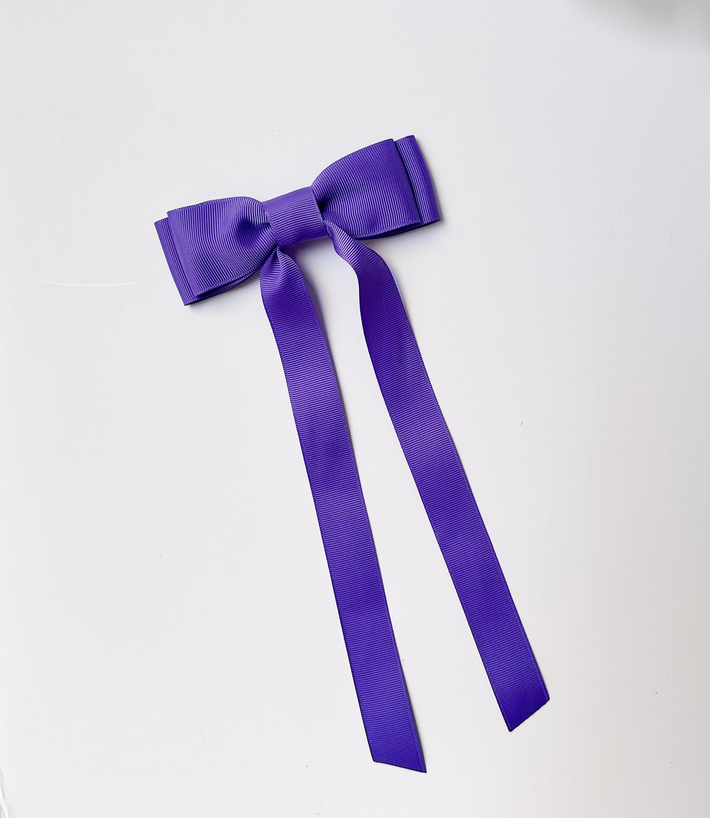 Light Purple solid grosgrain ribbon bows